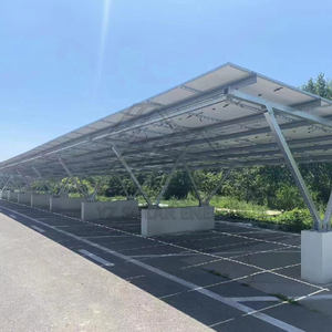 Installation rapide abri de voiture solaire rayonnage 10 kw structure de stationnement personnalisable solaire système de montage d'abri de voiture solaire PV abri de voiture PV - Product Image 6