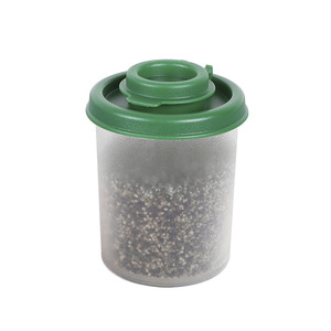 Bouteille à épices en plastique de style américain, <span class=keywords><strong>mini</strong></span>, 100 ml, avec couvercle et <span class=keywords><strong>salière</strong></span>-<span class=keywords><strong>poivrière</strong></span> intégrée, pour cuisine transfrontalière - Product Image 6