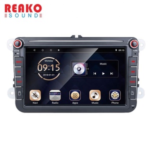 Reakosoudn 2DIN 8 ''đài phát thanh xe Android cho VW/Volkswagen/Golf/Polo/Passat/B7/B6/ghế/Leon/Skoda GPS Stereo đa phương tiện Máy nghe nhạc - Product Image 1