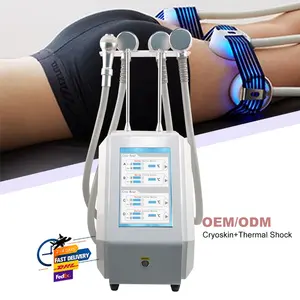 Crioskin kryolipolyse cryo che dimagrisce Cool body sculpting machine attrezzatura per il rafforzamento della pelle ems beauty crioterapia criolipolisi 4