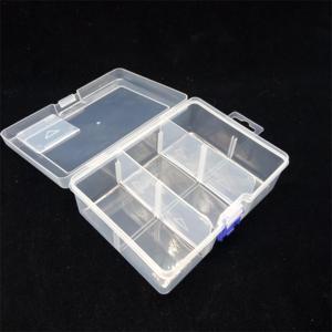 <span class=keywords><strong>Scatola</strong></span> di plastica trasparente a 6 slot <span class=keywords><strong>con</strong></span> clip staccabili per riporre piccole parti - Product Image 4