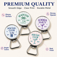 Fabricant OEM ODM, ouvre-bouteille en métal magnétique de haute qualité, forme personnalisée, concevez votre propre ouvre-bouteille avec logo