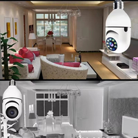 Caméra WiFi Intelligente HD 1080P 180° Interphone Moniteur Bébé Surveillance Animaux Domestiques CCTV Intérieur Extérieur Dispositif de Sécurité Carte Mémoire