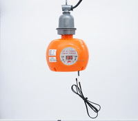 Lampe chauffante à contrôle de température automatique intelligent avec télécommande pour l'élevage de volailles, poulets, canards, utilisation à la ferme