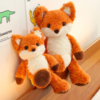 Peluche renard mobile, adorable coussin renard en peluche pour filles, cadeau