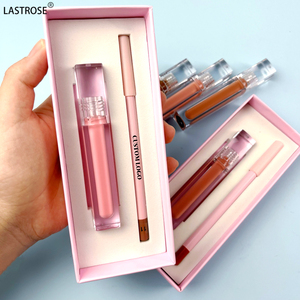 <strong>Pink</strong> Lip Set Package Matte <strong>Brown</strong> Red Nude Color <strong>Lipstick</strong> with Lip Liner Set 2 in 1 Makeup Matte Liquid <strong>Lipstick</strong> Lip Liner Kit - Product Image 6