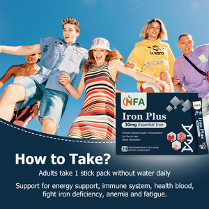 Poudre de fer OEM ODM enrichie en dattes rouges, foie de porc et extrait de varech pour améliorer la santé musculaire, soutenir l'immunité, l'énergie et la fonction cognitive - Product Image 3