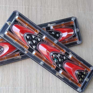 12V24V LED Stop Frein Clignotant <span class=keywords><strong>Feu</strong></span> de Recul <span class=keywords><strong>Remorque</strong></span> Arrière <span class=keywords><strong>Feu</strong></span> Arrière Véhicule <span class=keywords><strong>Agricole</strong></span> Lumière - Product Image 1