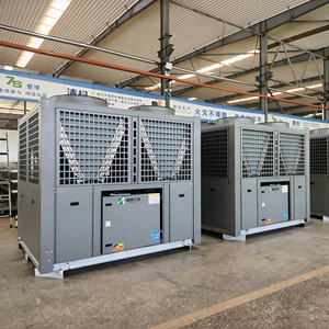 Système de climatisation central à pompe à chaleur air-eau 100P pour grands bâtiments – Chiller à spirale refroidi par air et unités de pompe à chaleur essentielles - Product Image 3