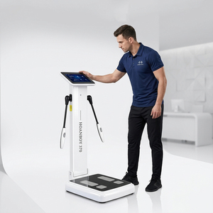HOANBOY370 - Medidor de Datos Corporales para <span class=keywords><strong>Fitness</strong></span> Comercial, Máquina de Prueba de Grasa Corporal y Peso, Ideal para Gimnasios y Estudios de Pilates - Product Image 2