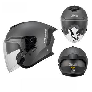 Casco de Motocicleta 3/4, Casco Retro Abierto para Adultos con Visera, Casco Medio para Motocicleta para Hombres y Mujeres - Product Image 3