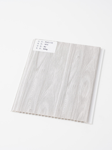Meilleur prix pour un plafond décoratif intérieur en PVC laminé perforé durable, imitation bois, imperméable, ignifuge, résistant à l'humidité - Product Image 3