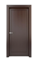 Porte intérieure en panneau MDF polymère, directement de l'usine - Design minimaliste pour cuisine, salon, chambre et villa, garantie 1 an