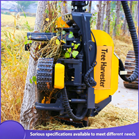 Excavatrice forestière électrique entièrement automatique pour l'abattage d'arbres et l'élimination des branches, pour usage forestier et municipal