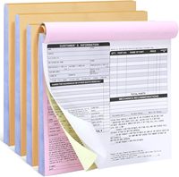 Aucun carbone requis NCR Carnet de chèques d'invité en papier autocopiant pour livre de reçus de restaurant Livre de factures