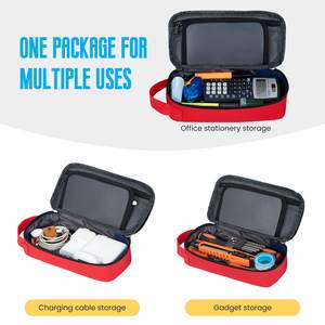 حقيبة تخزين مخصصة لأدوات القياس، صندوق تخزين للآلات الحاسبة، حقيبة محمولة للأدوات المكتبية - Product Image 4