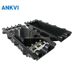 กล่องต่อสายไฟเบอร์ออปติกแบบแนวนอน XRT-016 144 คอร์ 4 เข้า 4 ออก พร้อมซีลเชื่อมต่อแบบกลไก IP65 ผลิตจากพลาสติก PC อัลลอย - Product Image 3
