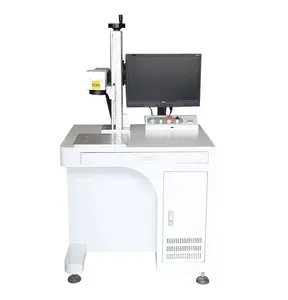 Laser Marking Machine Tabletop Fiber Optic UV Fully Automatic Sign Metal Engraving Machine