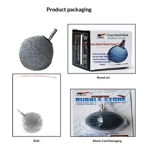 Diffuseur d'air sphérique pour aquarium avec connecteur métallique, diffuseur de bulles ultra fines pour l'aération des aquariums - Product Image 5