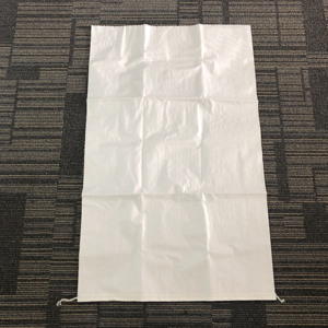 Sacos de polipropileno tejido PP laminado de rafia blanca, bolsas de compras - Product Image 1