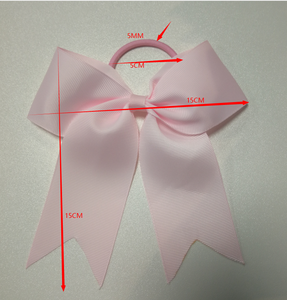 Vente en gros Bandeau élastique pour cheveux de 6 pouces Logo personnalisé Pinces à cheveux pour queue de cheval avec nœud pour cheveux OEM/ODM - Product Image 2