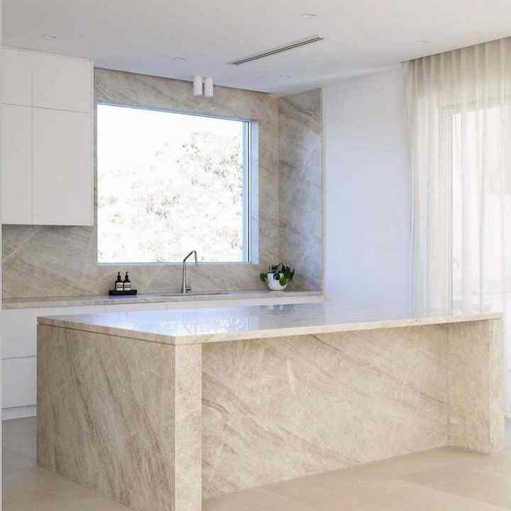 Taj Mahal Quartzite - Luxury Kitchen Island Top Countertops