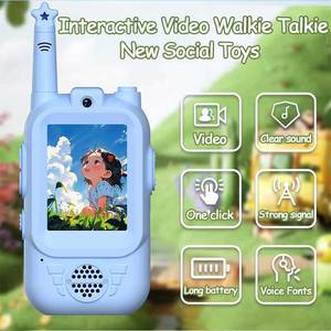 Walkie Talkies para Niños con Pantalla, Videollamada Interactiva, <span class=keywords><strong>Intercomunicador</strong></span> de Video para Niños con Interacción Entre Padres e Hijos - Product Image 2