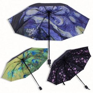 Suppliers Wholesale 30 Inch <b>Large</b> Windproof Prints Big Luxury Promotional Branded Custom Golf <b>Umbrella</b> With Logo - Product Image 3
