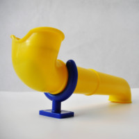 Mini jouet de terrain de jeu extérieur, télescope periscopique rond en plastique EVA pour enfants
