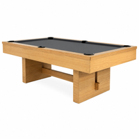 Tables de billard de luxe modernes sur mesure de 7 et 8 pieds avec plateau en ardoise pour la maison
