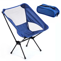Chaise de camping pliante portable NBT moderne en fer avec rembourrage et tissu Oxford – Écologique pour pique-nique, plage et jardin
