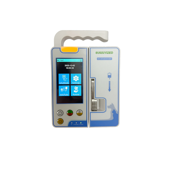 Veterinary Medical Equipment Animal Vet Clinic Chison SY-G089-3_VET 3.5" Touch Screen Electric Infusion Pump with Rate/Drip Mode
