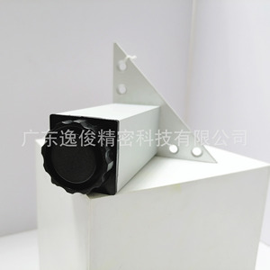 Aluminum Furniture <b>Legs</b> Silver Adjustable <b>Table</b> Support Heavy Duty Minimalist Design - Product Image 3