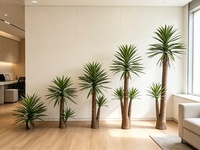 Decoración para el Hogar, Jardín y Hotel, Decoración Interior y Exterior, Árbol Decorativo, Plantas Artificiales de Seda