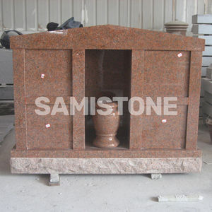 Columbarium Niche mur fournisseur Chine pierre tombale Monuments fabricant noir gris <span class=keywords><strong>granit</strong></span> extérieur jardin Design - Product Image 4