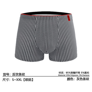 Calzoncillos Boxer a Rayas para Hombre Neo, Talla S XXL, Rayas Negras, 95% Poliéster, 5% Elastano - Product Image 2