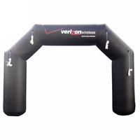 Arche gonflable personnalisée pour événements publicitaires, course et célébration de la ligne d'arrivée, avec souffleur d'air inclus