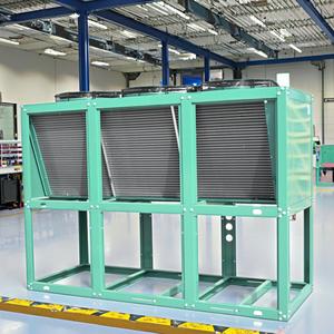 Lucky Star 40/50/60/70HP Piezas de intercambio de calor Condensador refrigerado por aire Condensador de refrigeración de almacenamiento de cámara frigorífica estándar - Product Image 3