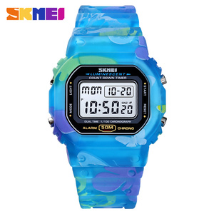 Skmei 1627 Bán Chạy Nhất Đồng Hồ Thể Thao Nữ Trắng Nam Và Nữ Cặp Đôi Đồng Hồ Đeo Tay Kỹ Thuật Số Tương Tự - Product Image 2