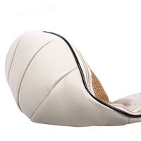 Masseur électrique Shiatsu Phenitech 2026 pour le dos, le cou et les épaules, en cuir PU, certifié CE/ROHS, soulagement des douleurs musculaires, 220V/110V, blanc