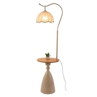 Lampe de sol LED orange en forme de croissant de lune de style rétro, réglage de la hauteur rétractable, télécommande, gradation 16 couleurs pour salon