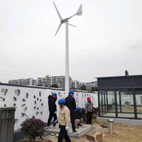 Meilleur prix 2kw 3kw produits d'énergie éolienne 5 kw système de générateur de vent d'éolienne monté dans la maison