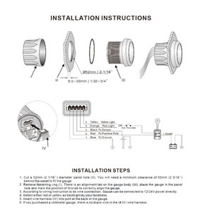 Compteur de débit de carburant marin et automobile KUS - Product Image 6