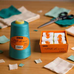 Filo da Cucito Ilan 2750 M Verde Lago Scuro 49 Colori Confezione da 12 Pezzi - Product Image 2