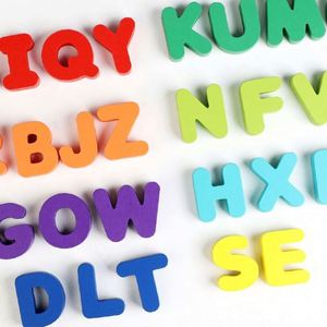 ของเล่นไม้เสริมพัฒนาการเด็กเล็กแบบมอนเตสซอรี่ ของขวัญ ตัวอักษร ABC ตัวเลข บล็อกไม้สำหรับเรียงลำดับ เหมาะสำหรับเด็กชายและเด็กหญิง - Product Image 4