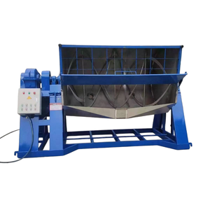 Nouveau mélangeur de rubans automatique robuste en acier inoxydable avec moteur DC et boîte de vitesses à roulements pour la production industrielle de peinture à haute productivité - Product Image 3
