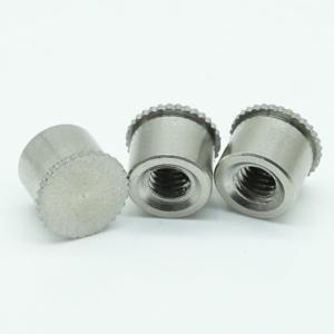 Pernos galvanizados de acero al carbono roscados con agujero ciego dentado M3 3, 5M3 M4 SM4 M5, 1/2" - Product Image 2