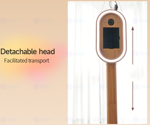 पार्टी शादी के लिए फोटोबूथ कैमरा ओवल फोटो बूथ मशीन को इकट्ठा करना आसान - Product Image 3