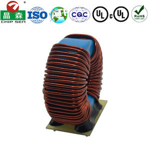 Inductor toroidal de núcleo de ferrita Ni-Zn de orificio pasante 100uH 15A 25A, bobina de choque de modo común, inductor de potencia de alta corriente para audio y UPS - Product Image 2