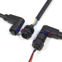 IP68 métal Nylon plastique électrique 2 3 4 5 6 7 8 9 10 11 12 broches connecteur de montage sur panneau étanche